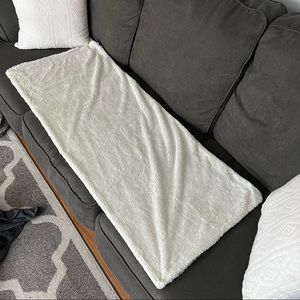 cream body pillow cover